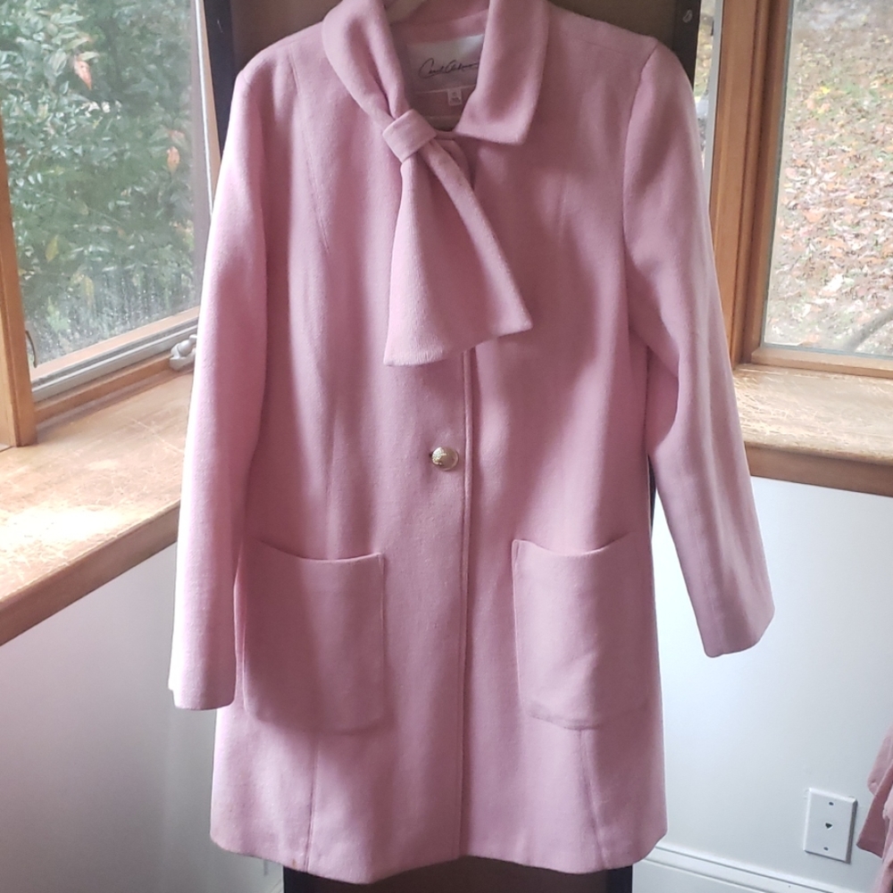 CABI-Carol Anderson by Invitation Blush Dress Coat
